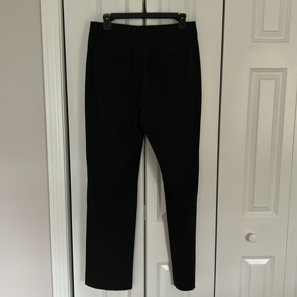 Ann Taylor Factory black - mid rise - full length sz 8 career professional dress - Picture 3 of 5